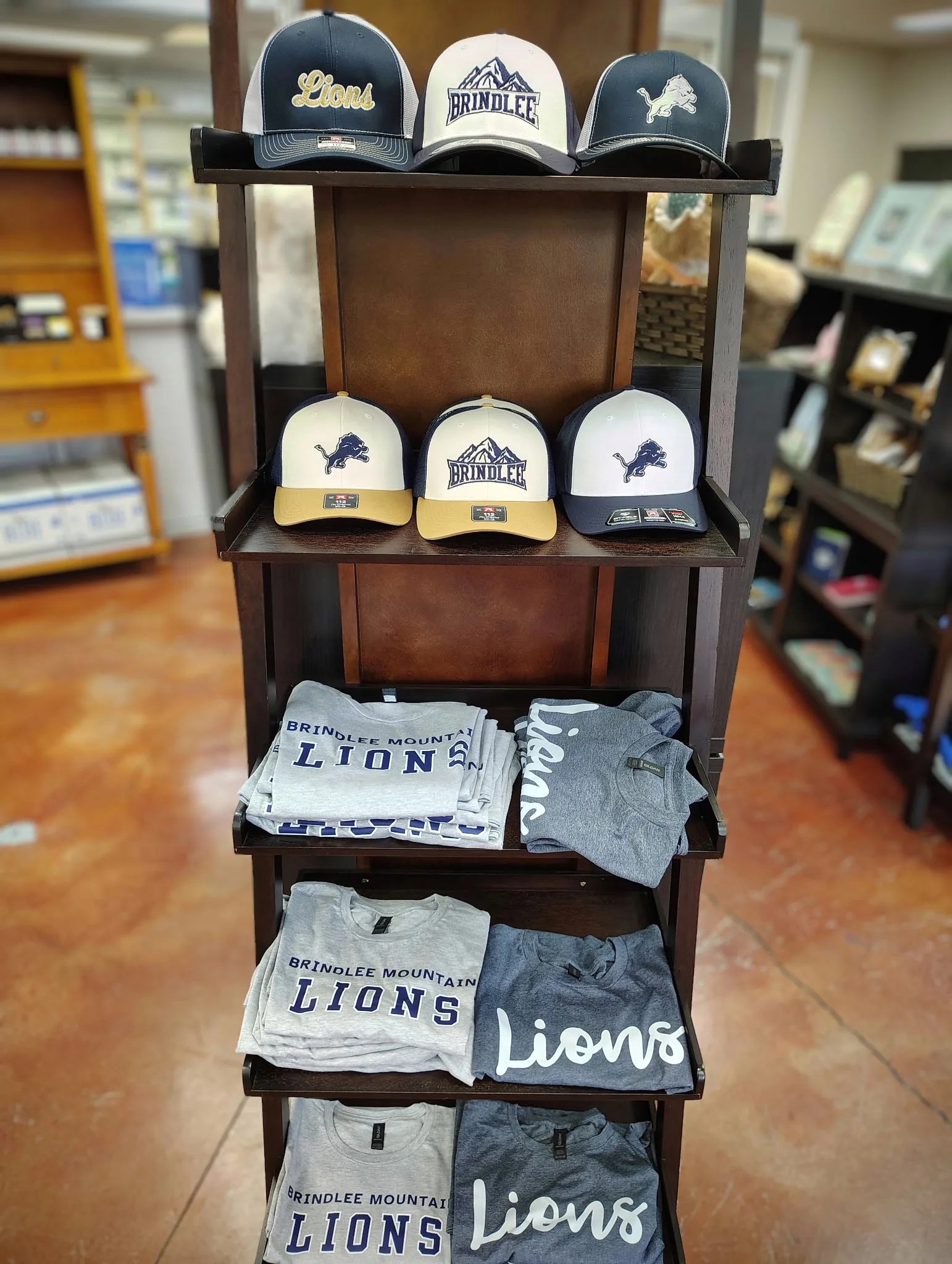 Brindlee Mountain school spirit T-shirt at Parkway Pharmacy East Fan Shop