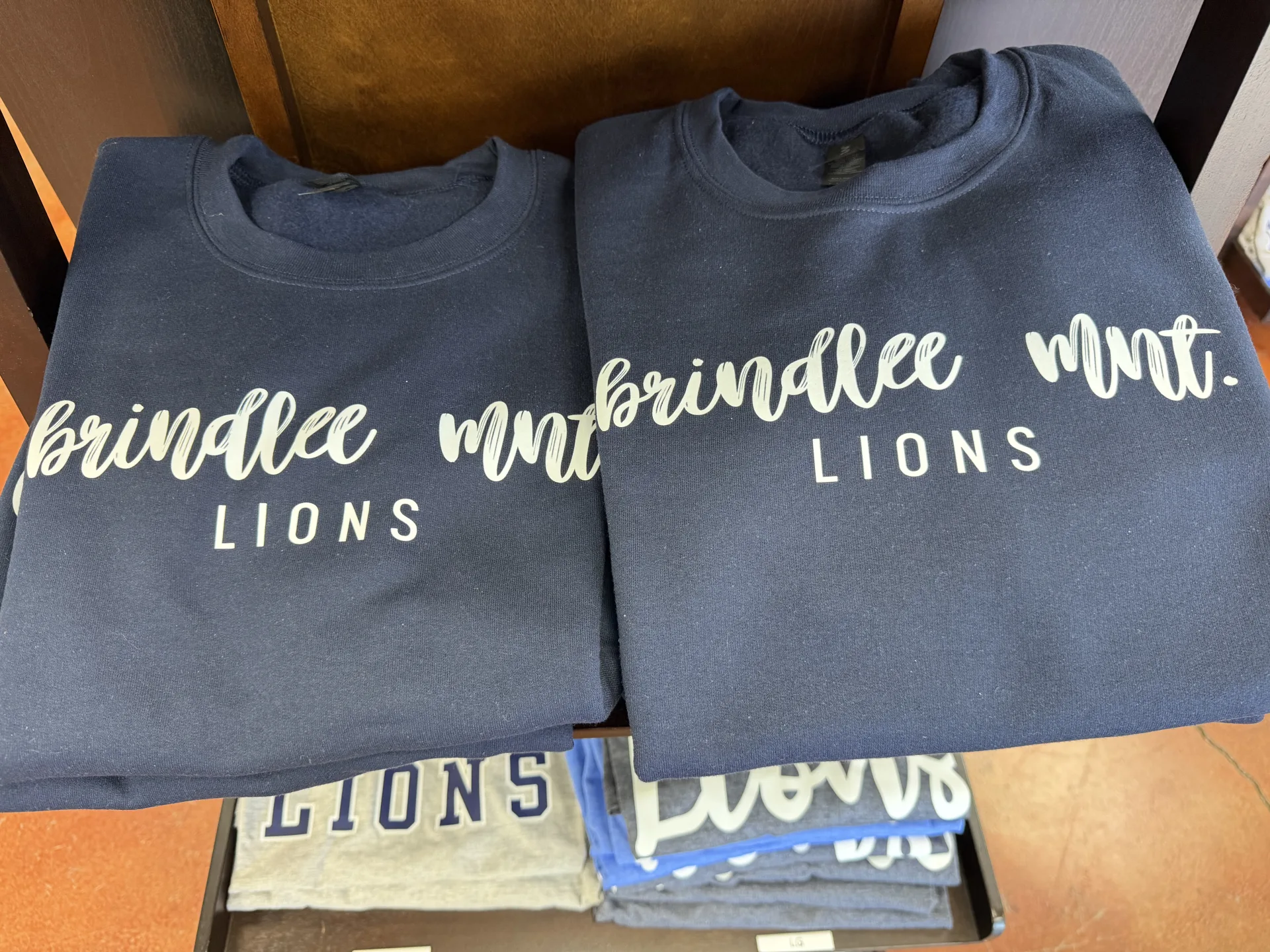 Brindlee Mountain school spirit hoodie at Parkway Pharmacy East Fan Shop